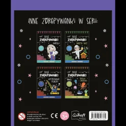 Książka aktywizująca Jednorożce i inne cuda. Moje zdrapywanki