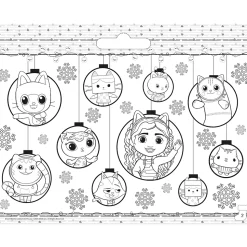 Książka aktywizująca Koci Domek Gabi. Gigantyczny świąteczny notes z zadaniami