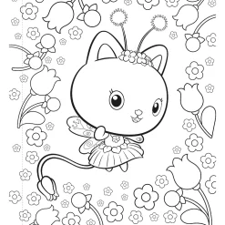 Książka aktywizująca Koci Domek Gabi. Zróbmy sobie plakaty