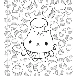 Książka aktywizująca Koci Domek Gabi. Zróbmy sobie plakaty