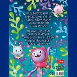 Książka aktywizująca Koci Domek Gabi, Połącz kropki