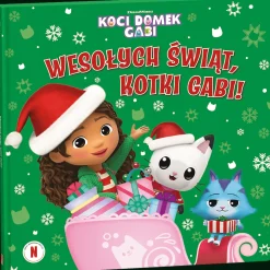 Książka aktywizująca Koci Domek Gabi. Wesołych świąt, kotki Gabi!