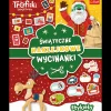 Książka aktywizująca Rodzina Treflików: Trefliki Ratują Święta. Wycinanki naklejkowe. Etykiety