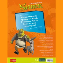 Książka aktywizująca Shrek, kolorowanka