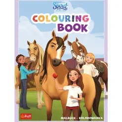 Książka aktywizująca Spirit, kolorowanka