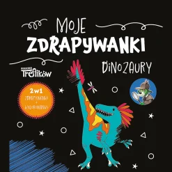 Książka aktywizująca Spy Guy. Dinozaury. Moje zdrapywanki