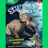 Książka aktywizująca Spy Guy Dino, kolorowanka