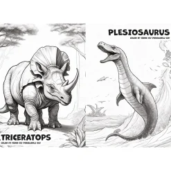 Książka aktywizująca Spy Guy Dino, kolorowanka