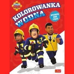Książka aktywizująca Strażak Sam, malowanka wodna