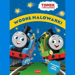 Książka aktywizująca Tomek i przyjaciele, malowanka wodna