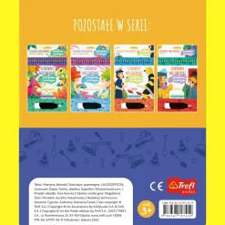 Książka aktywizująca Trefliki na budowie. Cudowne malowanki z pisakiem wodnym