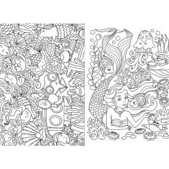 Książka aktywizująca Świat fantasy, kolorowanka