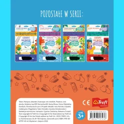 Książka aktywizująca Zawody. Cudowne malowanki z pisakiem wodnym