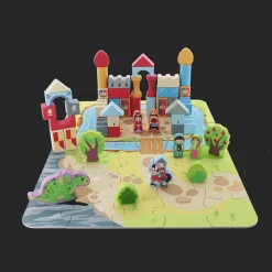 O!Klocki zamek rycerski