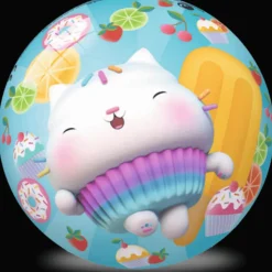 Piłka Koci Domek Gabi 23 cm Słodycze