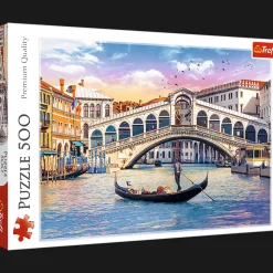 Puzzle 500 el. Most Rialto, Wenecja