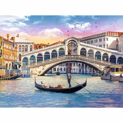 Puzzle 500 el. Most Rialto, Wenecja