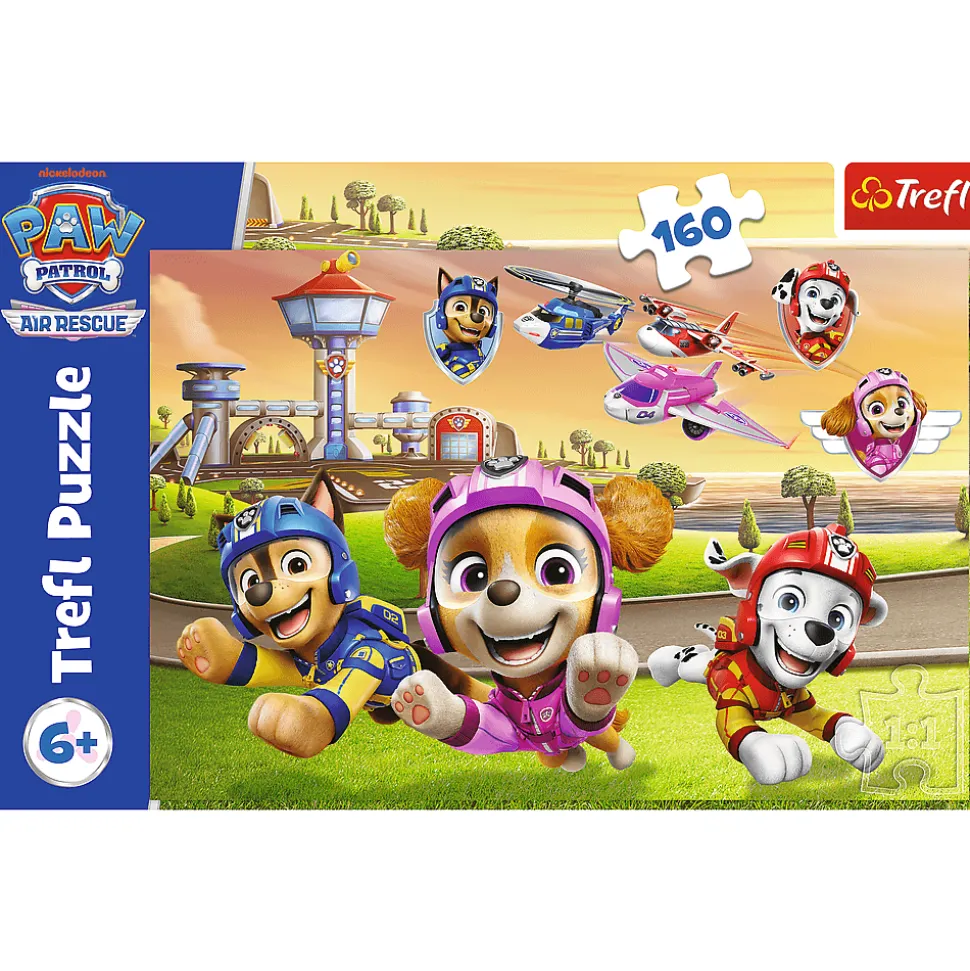 Puzzle 160 el - Psy górą, Psi Patrol