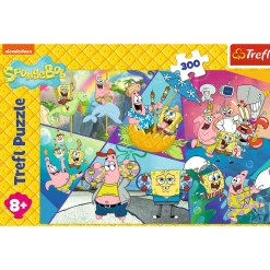 Puzzle 300 el. - SpongeBob w Bikini Dolnym
