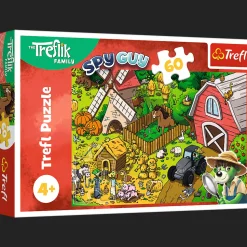 Puzzle 60 el. - Trefliki na farmie