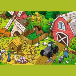 Puzzle 60 el. - Trefliki na farmie