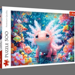 Puzzle 500 el. Aksolotl