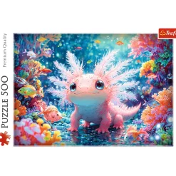 Puzzle 500 el. Aksolotl