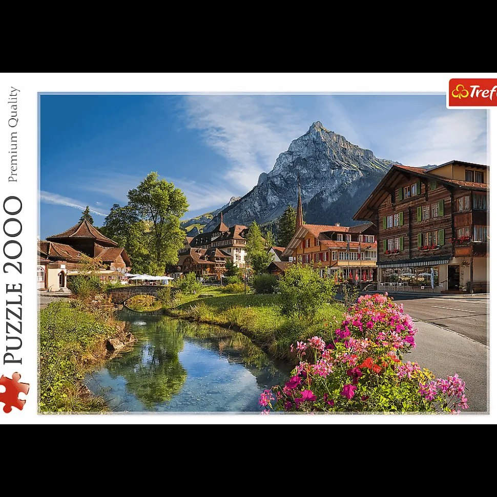 Puzzle 2000 el. Alpy latem