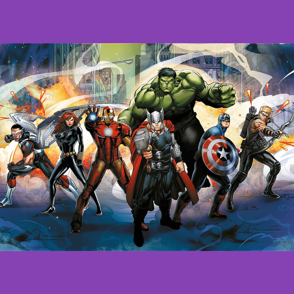 Puzzle 160 el. Avengers, Supermoce