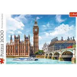 Puzzle 2000 el. Big Ben, Londyn, Anglia