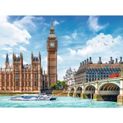 Puzzle 2000 el. Big Ben, Londyn, Anglia