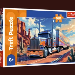 Puzzle 160 el. Ciężarówka w trasie