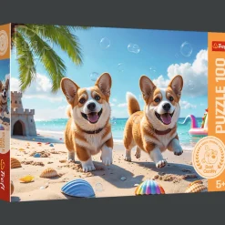 Puzzle 100 el. Corgi - piesek