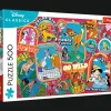 Puzzle 500 el. Disney Na przestrzeni lat