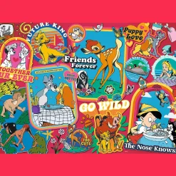 Puzzle 500 el. Disney Na przestrzeni lat