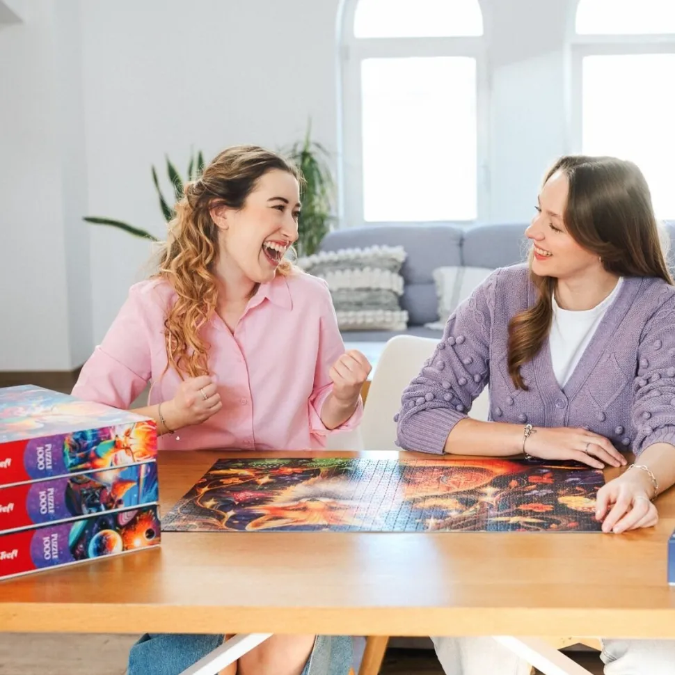 Puzzle 1000 el. DreamScapes: Mistyczny jeleń