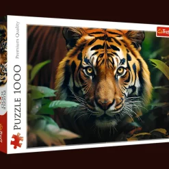 Puzzle 1000 el. Dziki tygrys