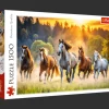 Puzzle 1500 el. Dzikie konie