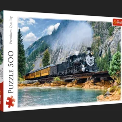 Puzzle 500 el. Górski pociąg