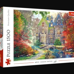 Puzzle 1500 el. Jesienny dworek