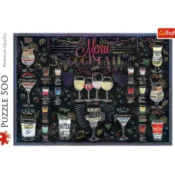 Puzzle 500 el. Karta drinków