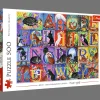 Puzzle 500 el. Koci alfabet