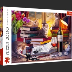 Puzzle 2000 el. Koci wieczór