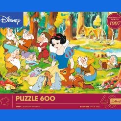 Puzzle 600 el. 40-lecie Trefl - Królewna Śnieżka