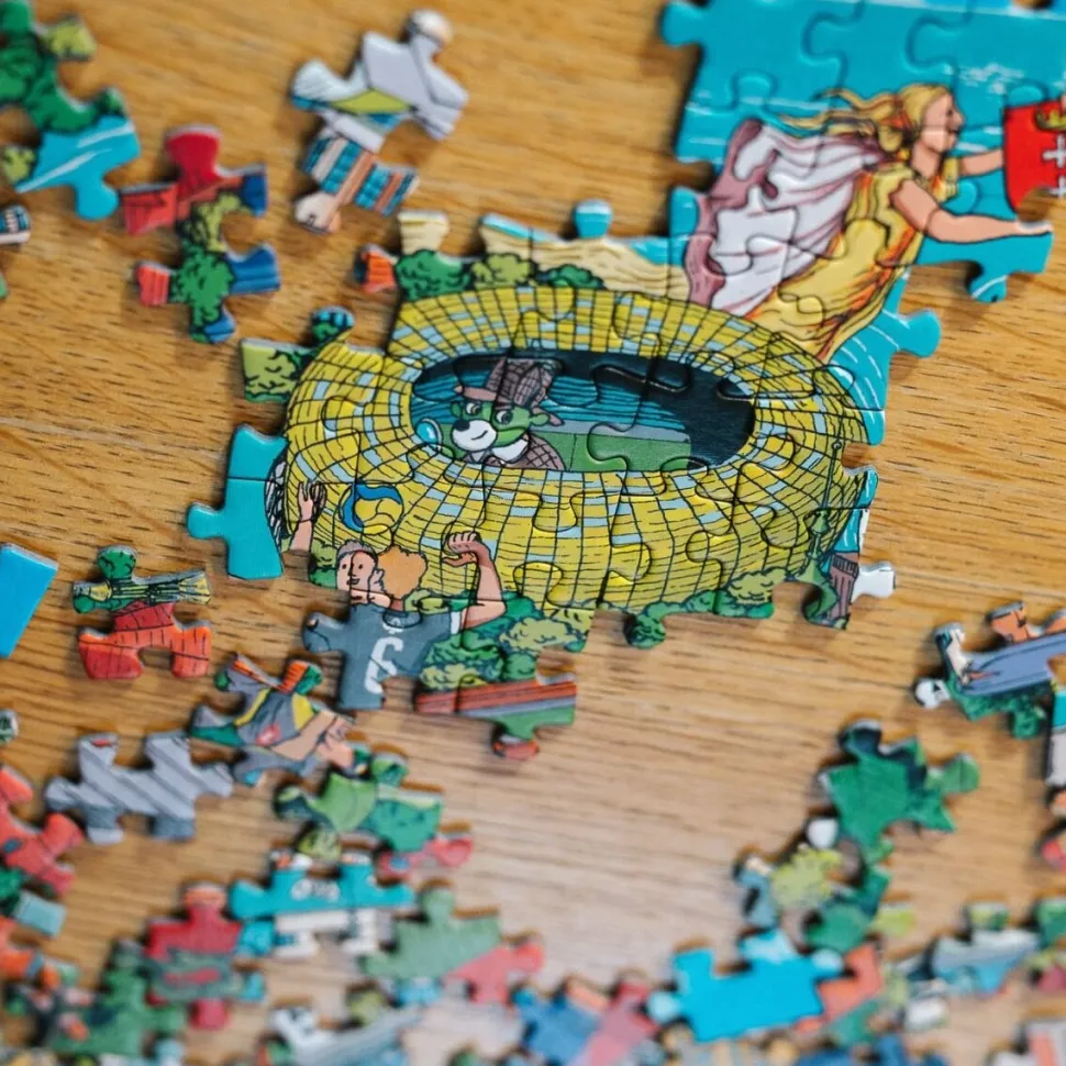 Puzzle 1000 el. 40-lecie Trefl - Trójmiasto