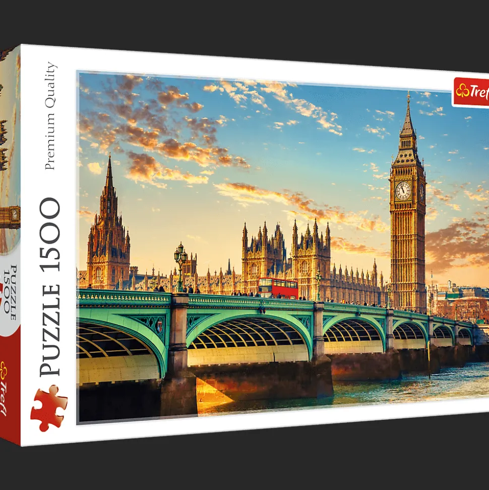 Puzzle 1500 el. Londyn, Wielka Brytania
