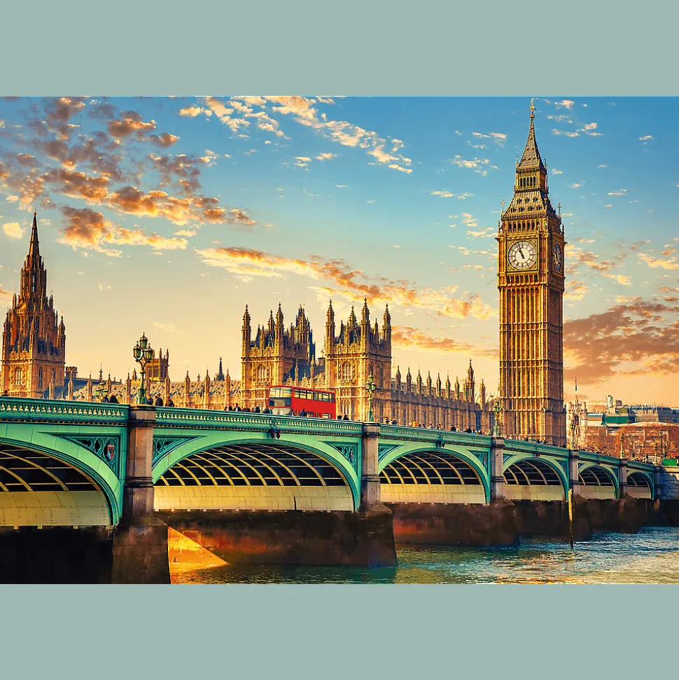 Puzzle 1500 el. Londyn, Wielka Brytania