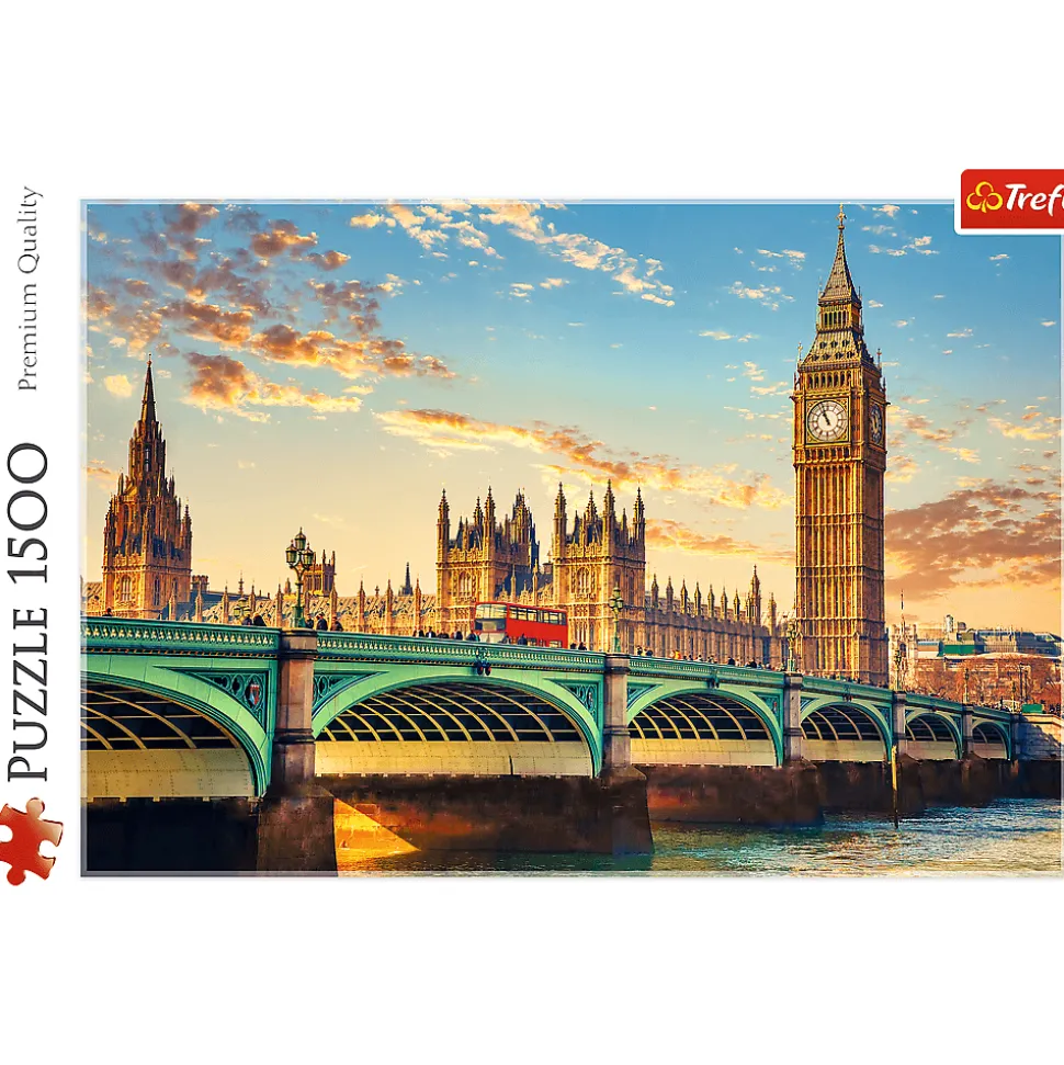 Puzzle 1500 el. Londyn, Wielka Brytania