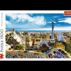 Puzzle 1500 el. Park Güell, Barcelona