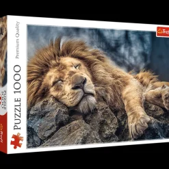 Puzzle 1000 el. Śpiący lew